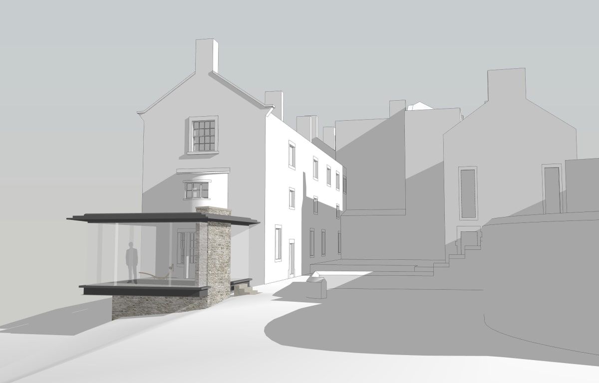 Contemporary Glazed Extension project by Fred Collin Architect