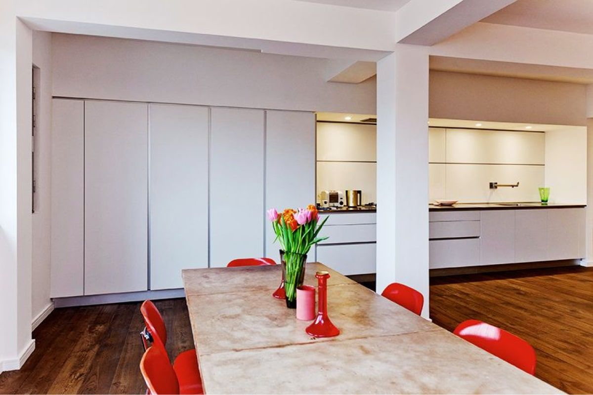 London Flat project by Fred Collin Architect